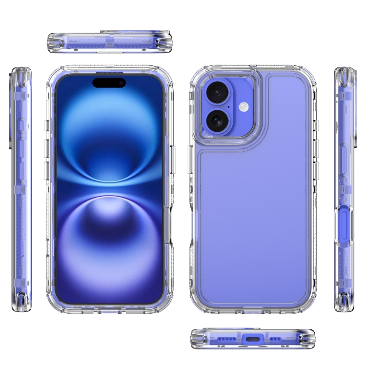 For iPhone 16 Acrylic Transparent Phone Case