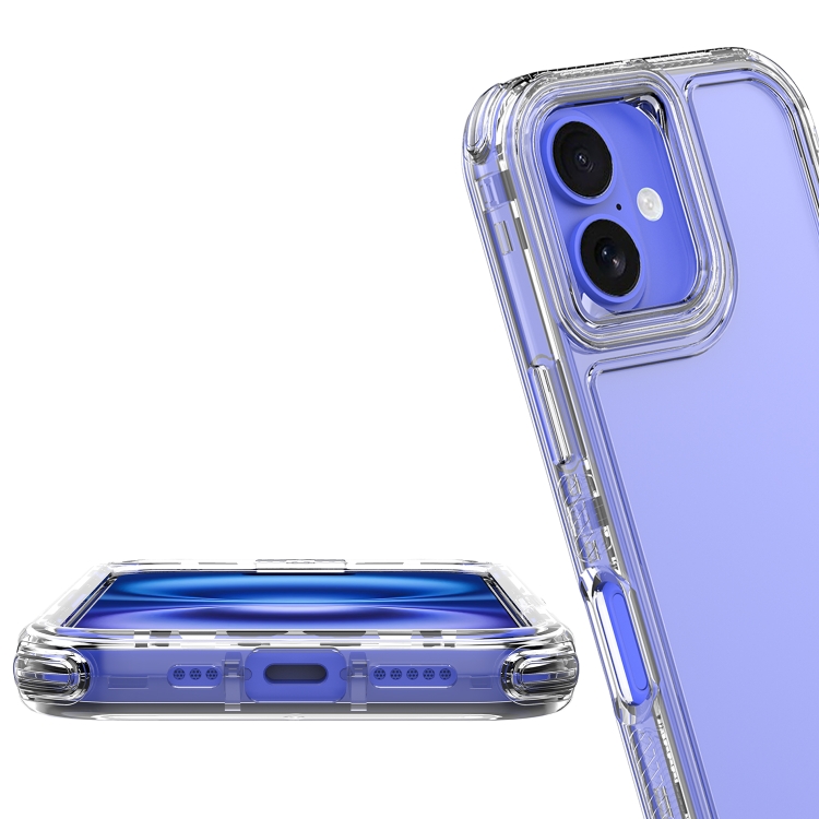 For iPhone 16 Acrylic Transparent Phone Case