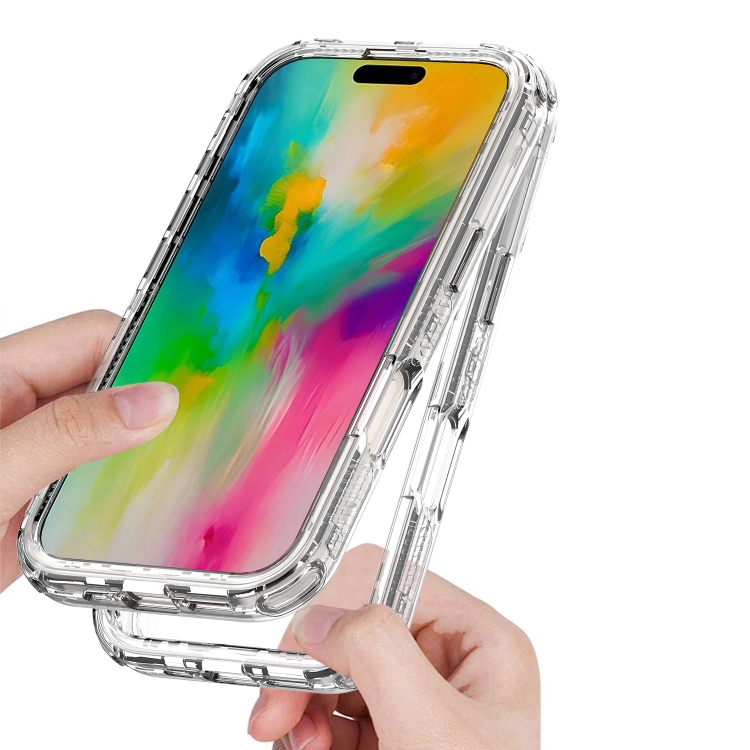 For iPhone 16 Pro Acrylic Transparent Phone Case