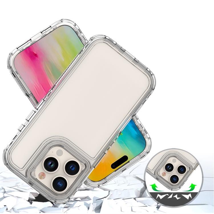 For iPhone 16 Pro Acrylic Transparent Phone Case