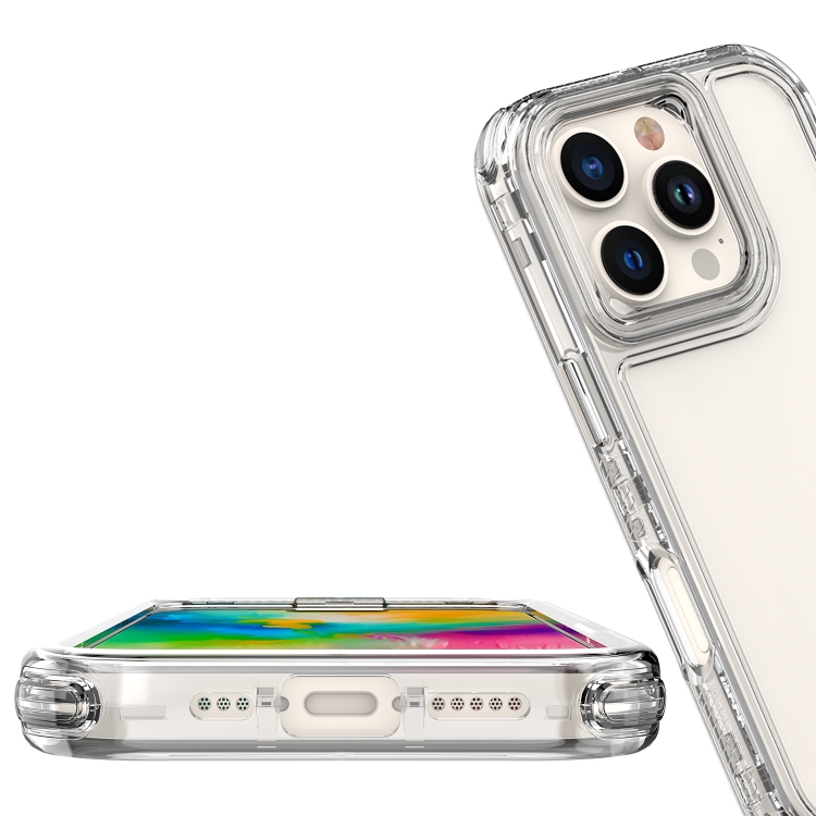 For iPhone 16 Pro Acrylic Transparent Phone Case