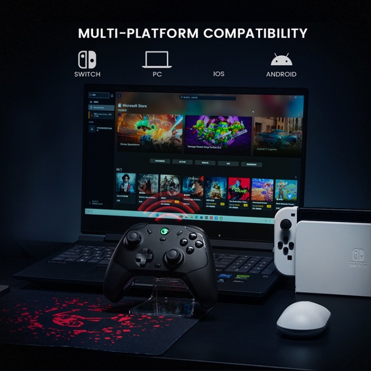 GameSir T4CP Wireless Game Controller with USB Receiver for PC/Switch/iOS/Android(Black) GameSir T4CP Wireless Game Controller with USB Receiver for PC/Switch/iOS/Android(Black)