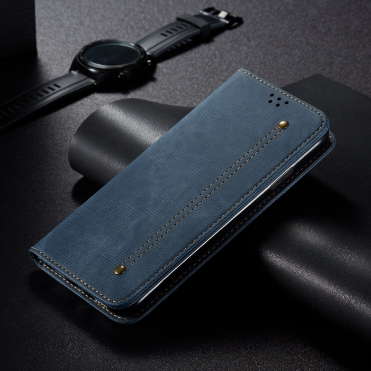 For Samsung Galaxy S24 FE 5G Denim Texture Casual Style Horizontal Flip Leather Case(Blue) For Samsung Galaxy S24 FE 5G Denim Texture Casual Style Horizontal Flip Leather Case(Blue)