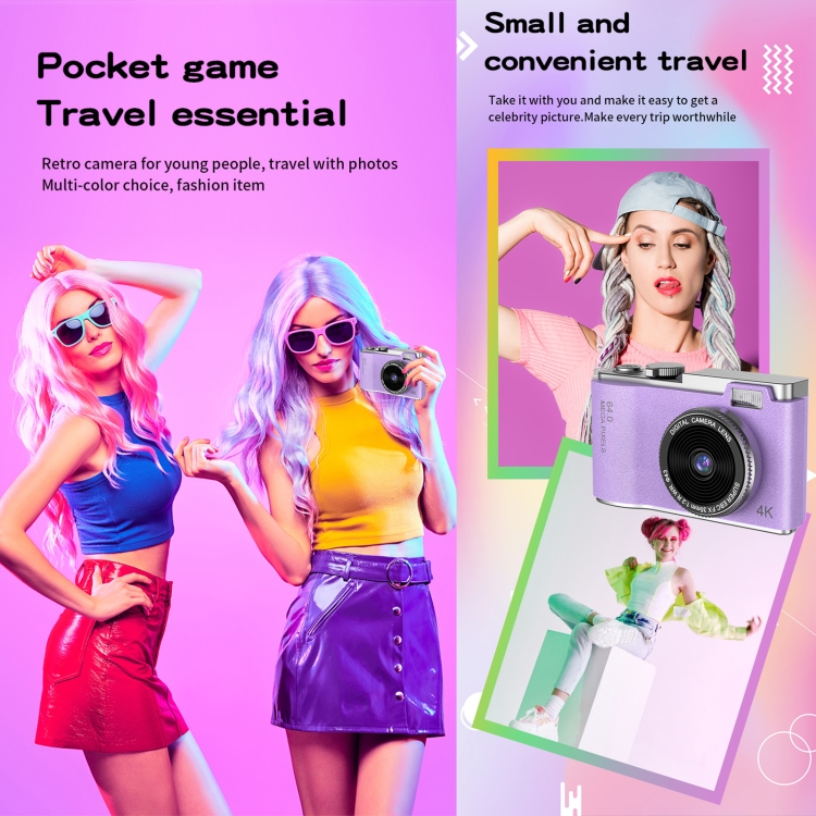 Cartoon Kids Camera Cover Mini bambini Slr fotocamera digale borsa protettiva in Silicone Dog H8WD  44