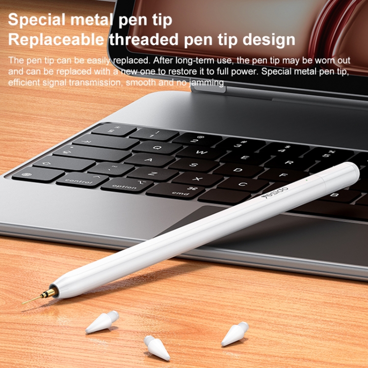 For iPad Yesido ST16 Anti-mistouch Capacitive Stylus(White) For iPad Yesido ST16 Anti-mistouch Capacitive Stylus(White)