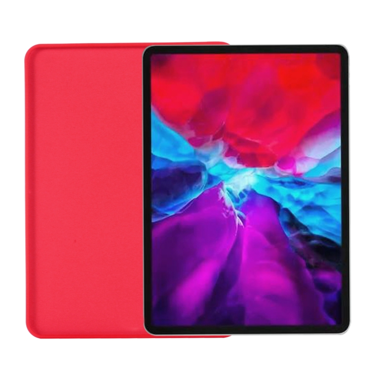 For iPad Pro 11 2024 Pure Color Liquid Silicone Shockproof Tablet Case(Red) For iPad Pro 11 2024 Pure Color Liquid Silicone Shockproof Tablet Case(Red)
