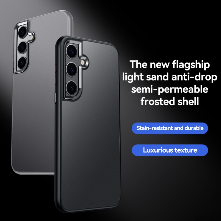 For Samsung Galaxy S24 Ultra 5G 5G SULADA Skin Feel Matte Shockproof Phone Case(Black) For Samsung Galaxy S24 Ultra 5G 5G SULADA Skin Feel Matte Shockproof Phone Case(Black)