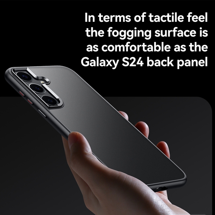 For Samsung Galaxy S24 Ultra 5G 5G SULADA Skin Feel Matte Shockproof Phone Case(Black) For Samsung Galaxy S24 Ultra 5G 5G SULADA Skin Feel Matte Shockproof Phone Case(Black)