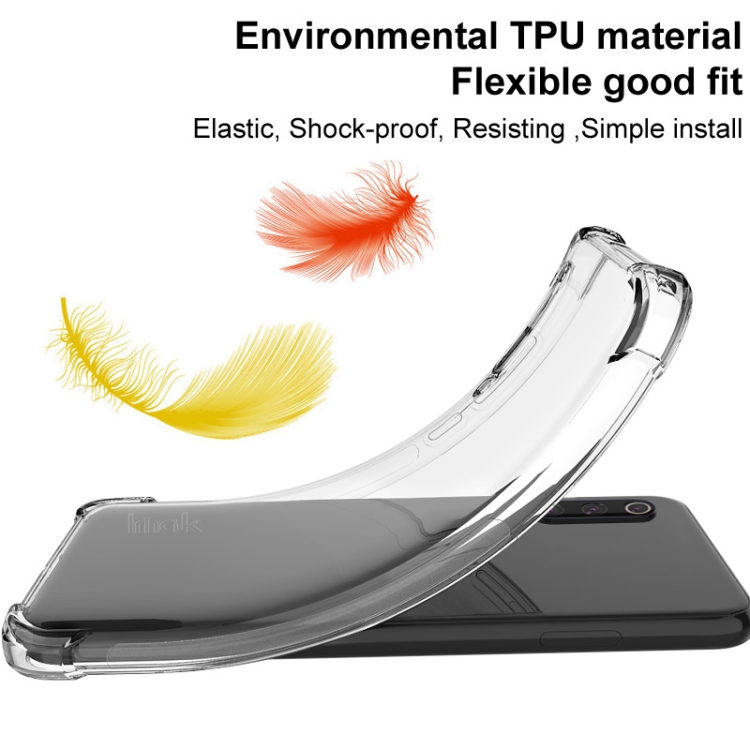 For Samsung Galaxy S25+ 5G imak Shockproof Airbag TPU Phone Case(Matte Black) For Samsung Galaxy S25+ 5G imak Shockproof Airbag TPU Phone Case(Matte Black)