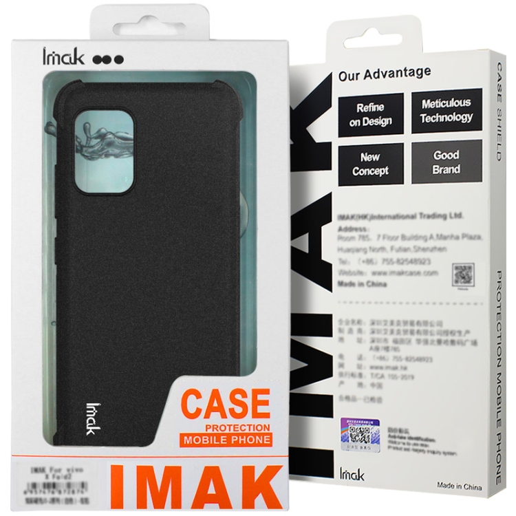For Samsung Galaxy S25+ 5G imak Shockproof Airbag TPU Phone Case(Matte Black) For Samsung Galaxy S25+ 5G imak Shockproof Airbag TPU Phone Case(Matte Black)