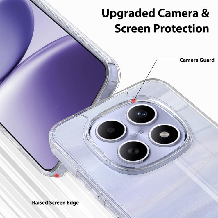 For Redmi Note 15 5G 164mm / Poco M8 5G Scratchproof Acrylic TPU Phone Case(Transparent)