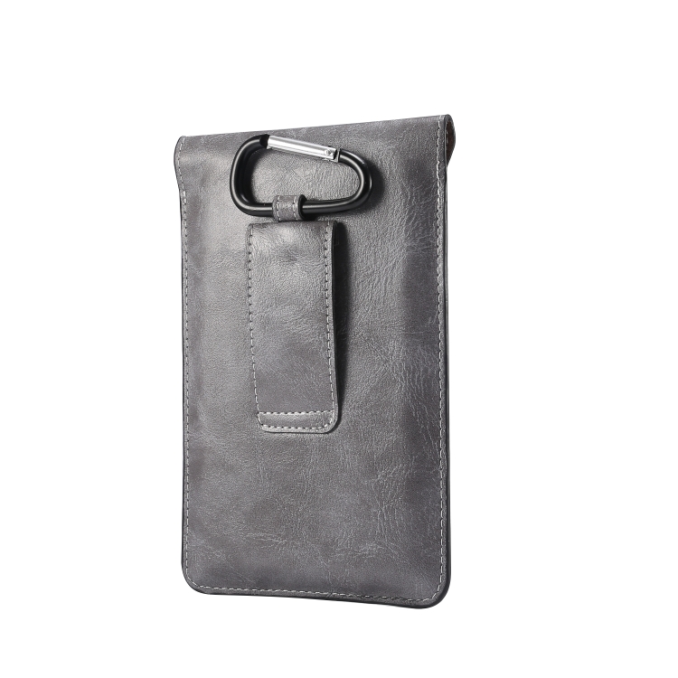 Elephant Texture Phone Men Waist Leather Case with Card Slot for 6.7-6.9 inch Smartphones(Dark Gray) Elephant Texture Phone Men Waist Leather Case with Card Slot for 6.7-6.9 inch Smartphones(Dark Gray)