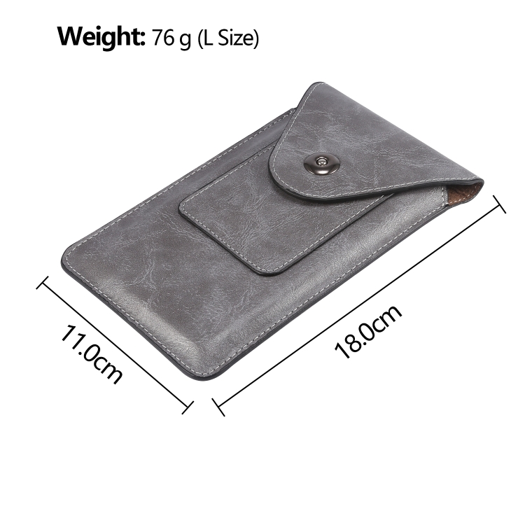 Elephant Texture Phone Men Waist Leather Case with Card Slot for 6.7-6.9 inch Smartphones(Dark Gray) Elephant Texture Phone Men Waist Leather Case with Card Slot for 6.7-6.9 inch Smartphones(Dark Gray)