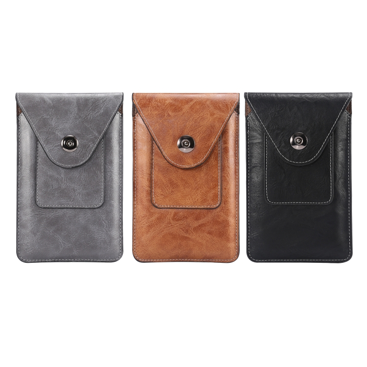 Elephant Texture Phone Men Waist Leather Case with Card Slot for 6.7-6.9 inch Smartphones(Dark Gray) Elephant Texture Phone Men Waist Leather Case with Card Slot for 6.7-6.9 inch Smartphones(Dark Gray)