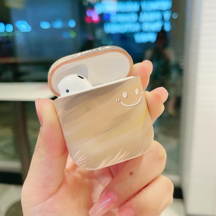 For AirPods Pro 2 Smile Clouds Earbuds Box Frosted TPU Case(Green) For AirPods Pro 2 Smile Clouds Earbuds Box Frosted TPU Case(Green)