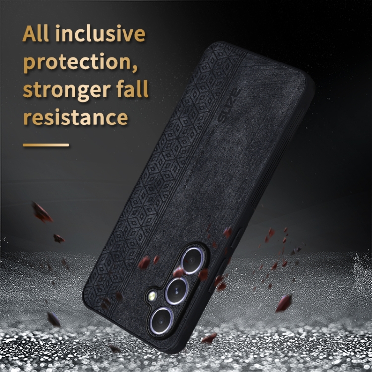 For Samsung Galaxy S25+ 5G AZNS 3D Embossed Skin Feel Phone Case(Sapphire Blue) For Samsung Galaxy S25+ 5G AZNS 3D Embossed Skin Feel Phone Case(Sapphire Blue)