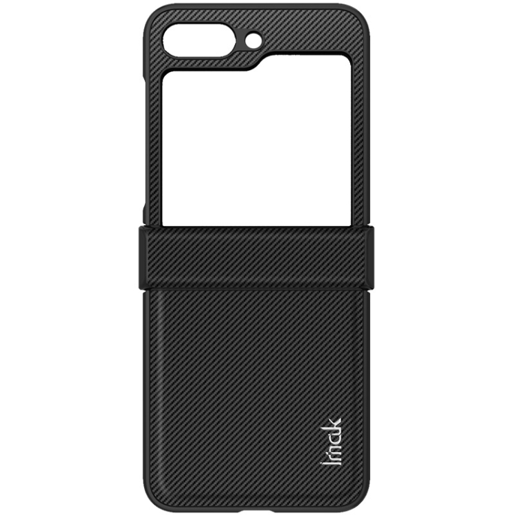 For Samsung Galaxy Z Flip6 imak Ruiyi Series Carbon Fiber PU + PC Phone Case For Samsung Galaxy Z Flip6 imak Ruiyi Series Carbon Fiber PU + PC Phone Case