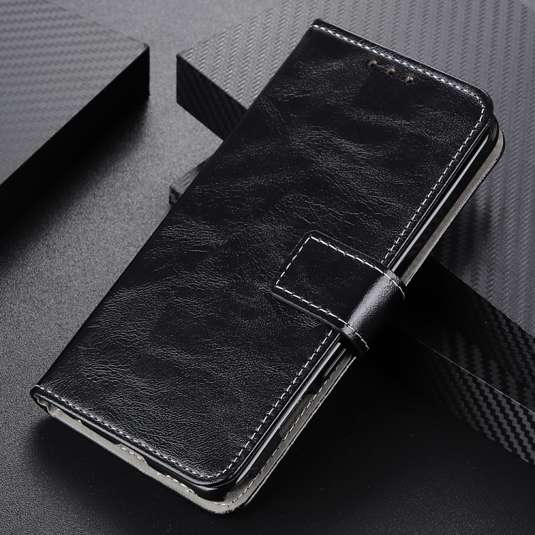 For Samsung Galaxy S25 Ultra 5G Retro Crazy Horse Texture Leather Phone Case(Black) For Samsung Galaxy S25 Ultra 5G Retro Crazy Horse Texture Leather Phone Case(Black)