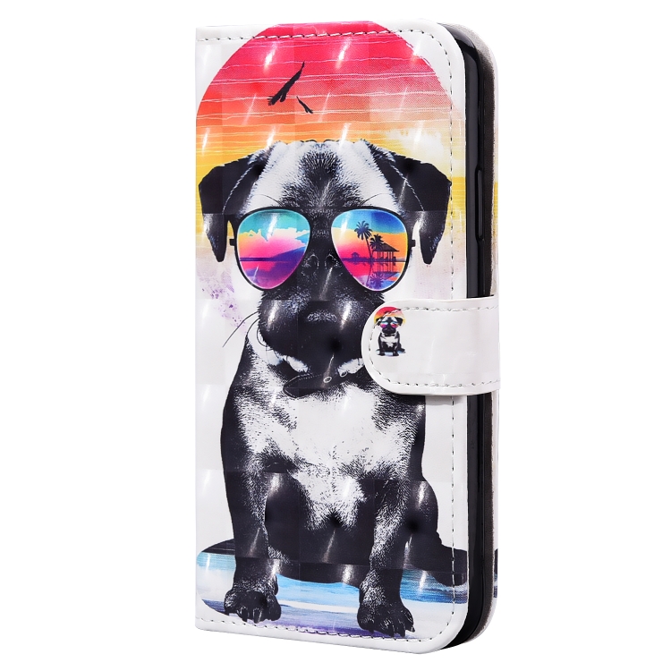For Samsung Galaxy Note20 3D Painted Pattern Horizontal Flip Leather Case with Holder & Wallet & Card slot & Lanyard(Glasses Dog) For Samsung Galaxy Note20 3D Painted Pattern Horizontal Flip Leather Case with Holder & Wallet & Card slot & Lanyard(Glasses Dog)