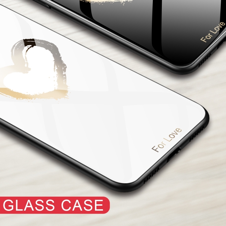 For Samsung Galaxy S24 FE 5G Colorful Painted Glass Phone Case(Love) For Samsung Galaxy S24 FE 5G Colorful Painted Glass Phone Case(Love)