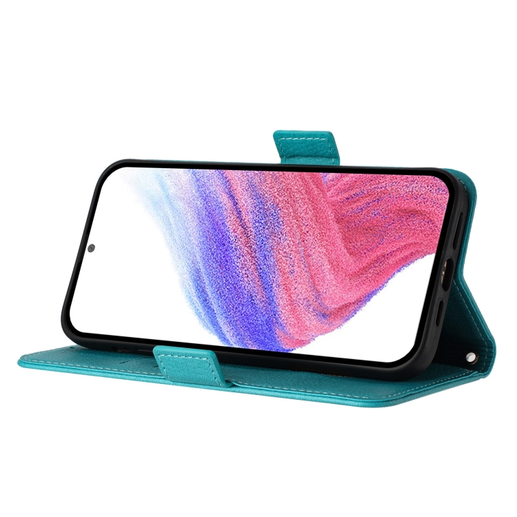 For iPhone 16 Plus Embossed Rose RFID Anti-theft Leather Phone Case(Light Blue) For iPhone 16 Plus Embossed Rose RFID Anti-theft Leather Phone Case(Light Blue)