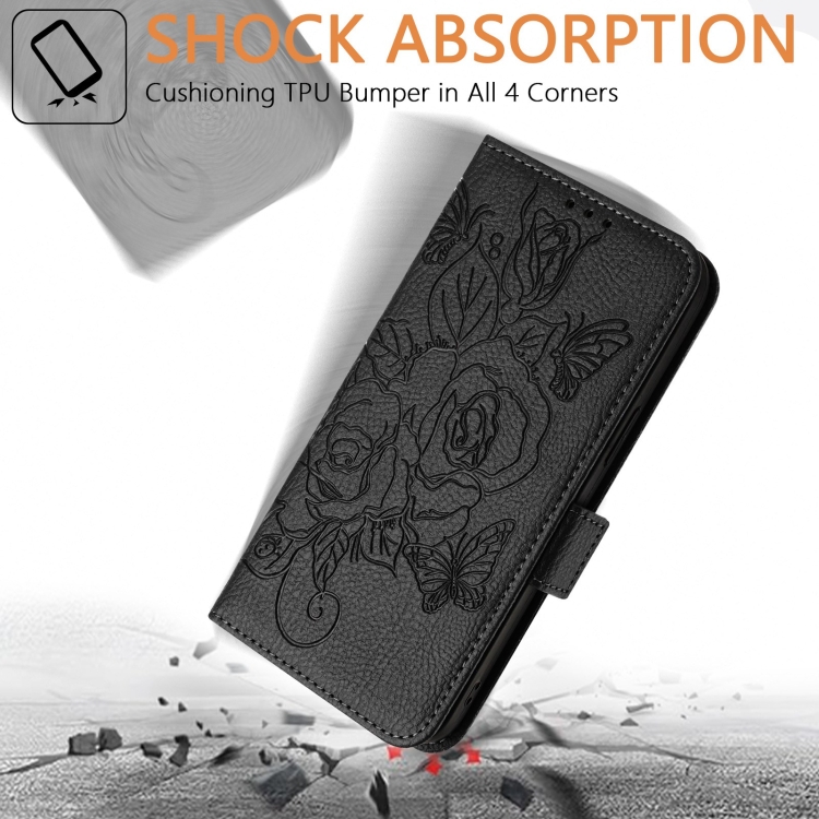For Samsung Galaxy S20 FE 5G / 4G Embossed Rose RFID Anti-theft Leather Phone Case(Black) For Samsung Galaxy S20 FE 5G / 4G Embossed Rose RFID Anti-theft Leather Phone Case(Black)