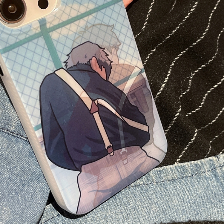 For iPhone 15 Pro Cartoon 3D Changing Painting Phone Case(Blue) For iPhone 15 Pro Cartoon 3D Changing Painting Phone Case(Blue)