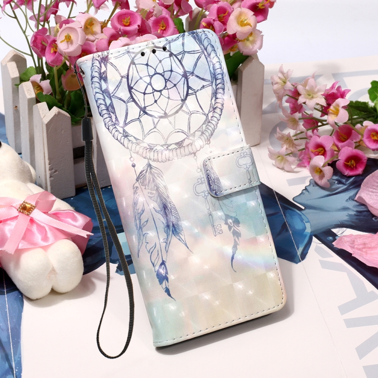 For iPhone 12 / 12 Pro 3D Painting Horizontal Flip Leather Case with Holder & Card Slot & Wallet & Lanyard(Fantasy Wind Chimes) For iPhone 12 / 12 Pro 3D Painting Horizontal Flip Leather Case with Holder & Card Slot & Wallet & Lanyard(Fantasy Wind Chimes)