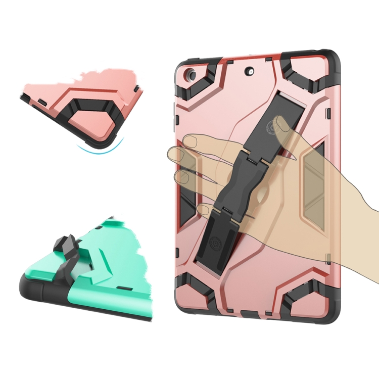 For iPad mini 3 / 2 / 1 Escort Series TPU + PC Shockproof Protective Case with Holder(Mint Green) For iPad mini 3 / 2 / 1 Escort Series TPU + PC Shockproof Protective Case with Holder(Mint Green)