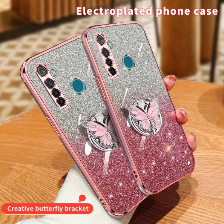 Phone Cover For Realme Realme 5i Ka Back Cover Glitter Realme Pro