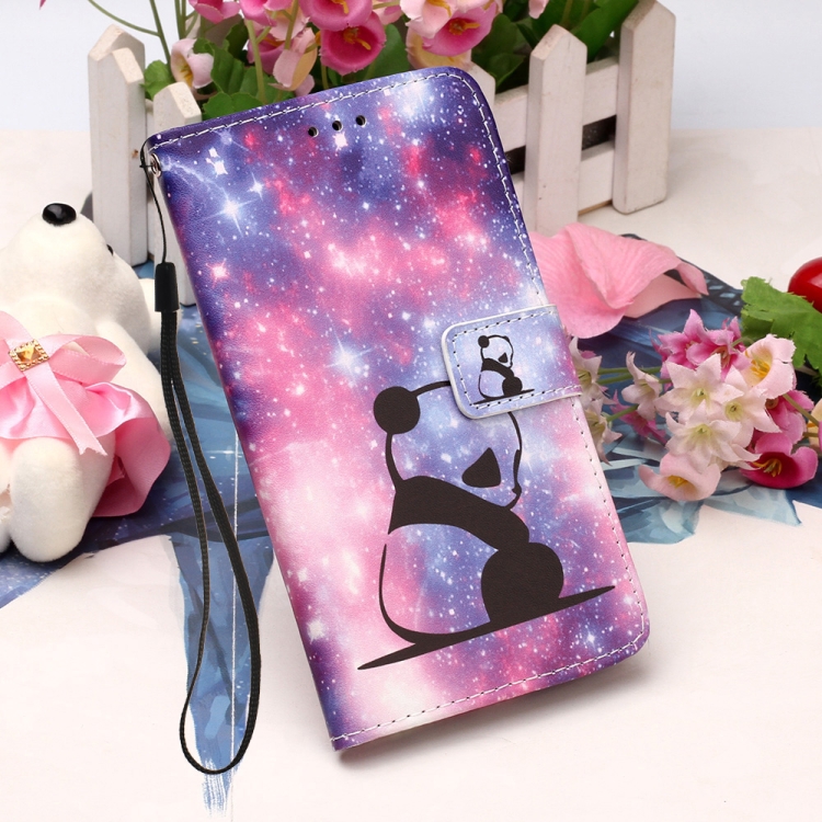 For Samsung Galaxy Note20 Colored Drawing Pattern Plain Weave Horizontal Flip Leather Case with Holder & Card Slot & Wallet & Lanyard(Baby Panda) For Samsung Galaxy Note20 Colored Drawing Pattern Plain Weave Horizontal Flip Leather Case with Holder & Card Slot & Wallet & Lanyard(Baby Panda)