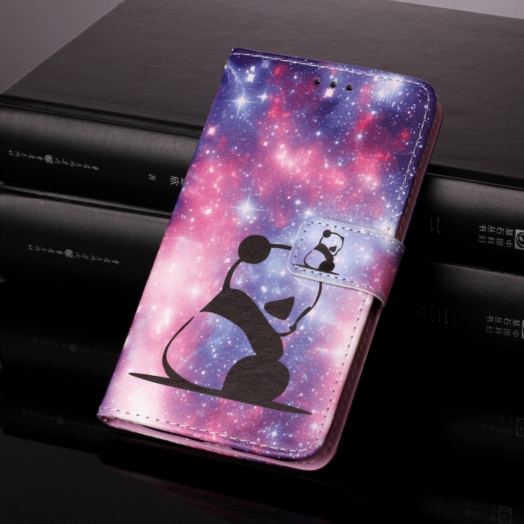 For Samsung Galaxy Note20 Colored Drawing Pattern Plain Weave Horizontal Flip Leather Case with Holder & Card Slot & Wallet & Lanyard(Baby Panda) For Samsung Galaxy Note20 Colored Drawing Pattern Plain Weave Horizontal Flip Leather Case with Holder & Card Slot & Wallet & Lanyard(Baby Panda)