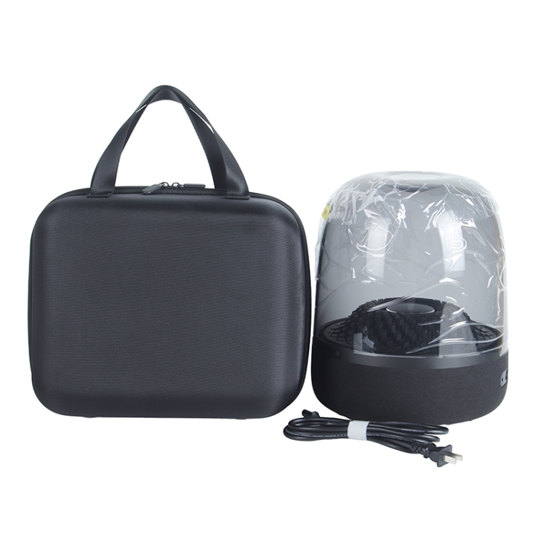 For Harman Kardon Aura Studio 3 / 4 Portable Speaker Storage Bag(Black) For Harman Kardon Aura Studio 3 / 4 Portable Speaker Storage Bag(Black)