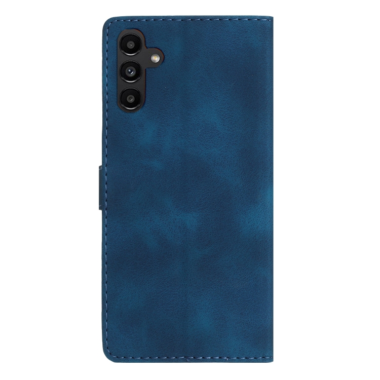 For Samsung Galaxy S25 5G Flower Butterfly Embossing Pattern Leather Phone Case(Blue) For Samsung Galaxy S25 5G Flower Butterfly Embossing Pattern Leather Phone Case(Blue)