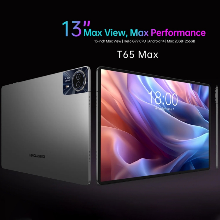 TECLAST T65 Max Helio G99 タブレッ Teclast T65 Max 13
