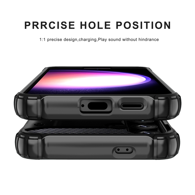 For Samsung Galaxy S23 FE Magic Armor TPU + PC Phone Case(Black) For Samsung Galaxy S23 FE Magic Armor TPU + PC Phone Case(Black)