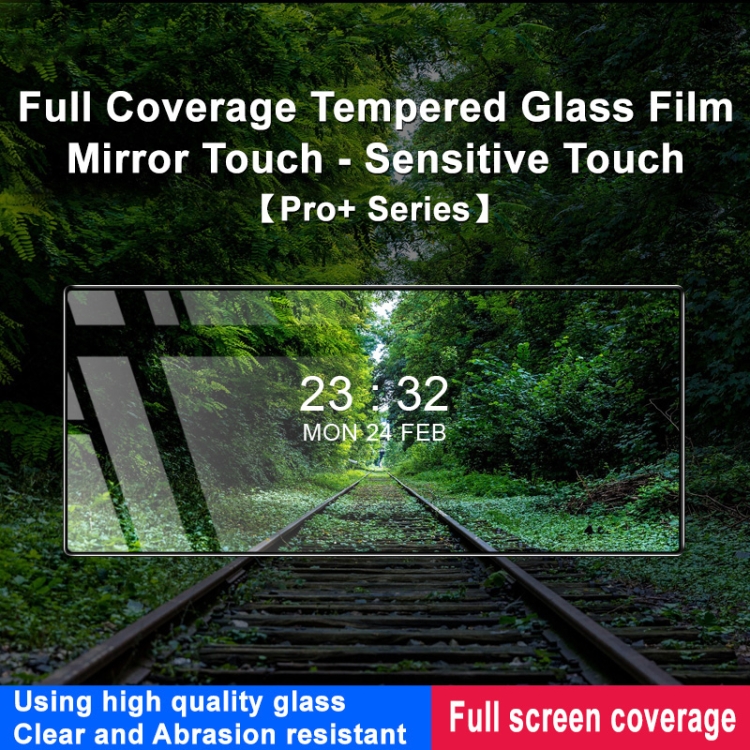 For Samsung Galaxy Z Fold Special imak 9H Surface Hardness Full Screen Tempered Glass Film Pro+ Series For Samsung Galaxy Z Fold Special imak 9H Surface Hardness Full Screen Tempered Glass Film Pro+ Series