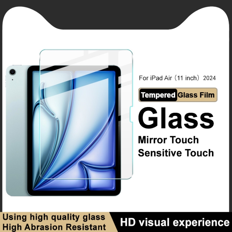 For iPad Air 11 2024 imak H Series Full Screen Tempered Glass Film For iPad Air 11 2024 imak H Series Full Screen Tempered Glass Film