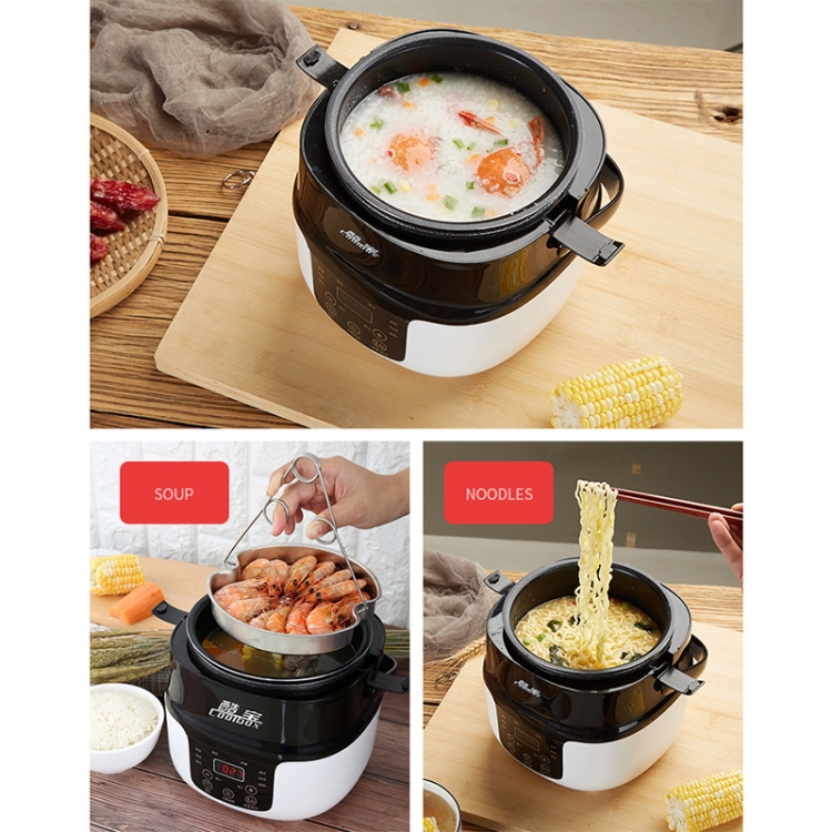 1 Cup Mini Rice Cooker Steamer 12V For Car, Cooking For Soup