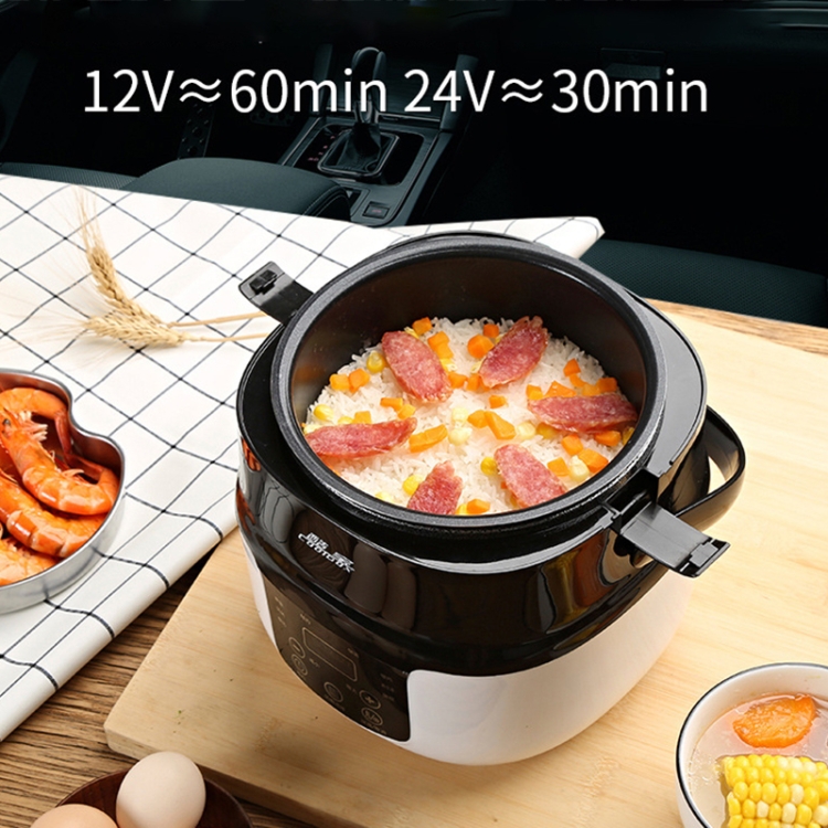 COOLBOX Vehicle Multi function Mini Rice Cooker 2.0L 24V