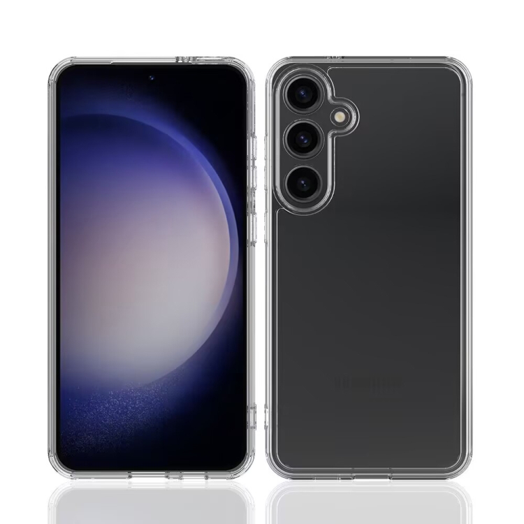 For Samsung Galaxy S25+ 5G Scratchproof Acrylic TPU Phone Case(Transparent) For Samsung Galaxy S25+ 5G Scratchproof Acrylic TPU Phone Case(Transparent)