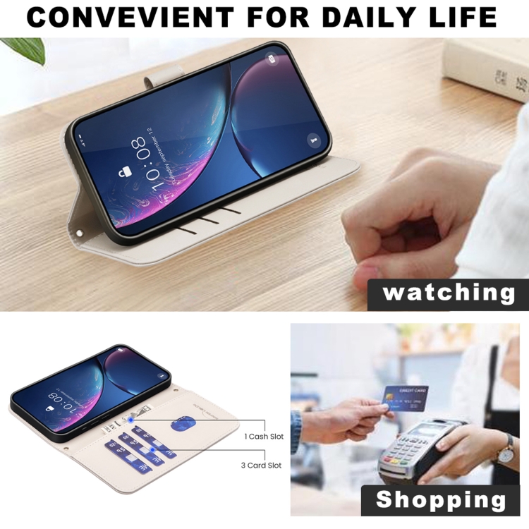 For Samsung Galaxy S22 5G Square Texture Leather Phone Case(Beige) For Samsung Galaxy S22 5G Square Texture Leather Phone Case(Beige)
