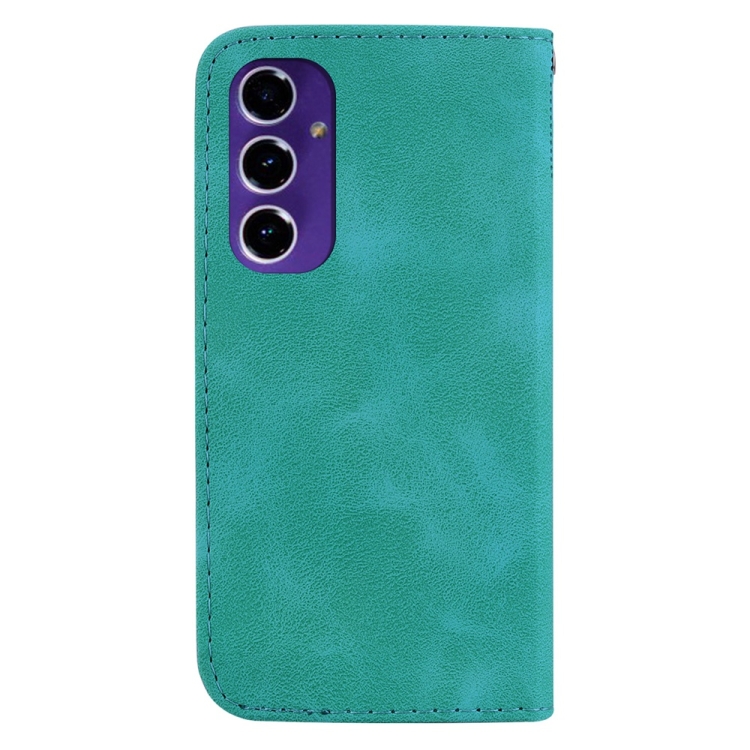 Bravoday Cover per Google Pixel 7, Flip Custodia in Pelle PU Portafoglio Custodia per Google Pixel 7, con Slot per Schede, Verde