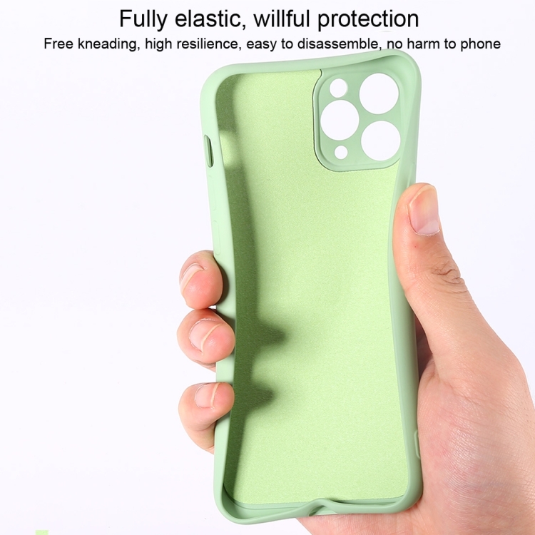 For iPhone XS Max Solid Color Liquid Silicone Shockproof Full Coverage Protective Case with Ring Holder(Orange)