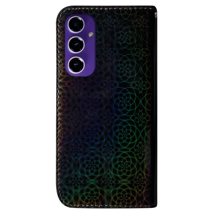 For Samsung Galaxy S24 FE 5G Colorful Magnetic Buckle Leather Phone Case(Black) For Samsung Galaxy S24 FE 5G Colorful Magnetic Buckle Leather Phone Case(Black)