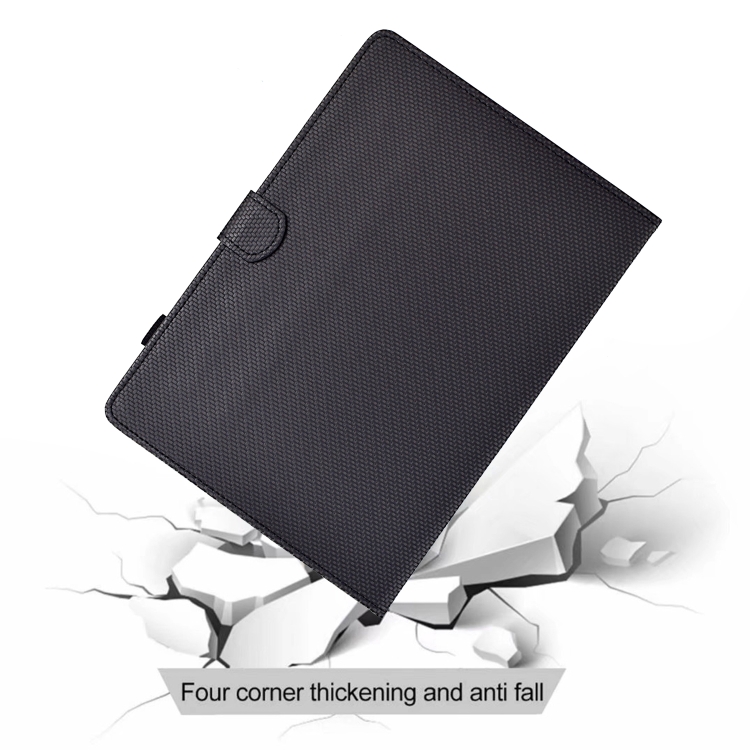 For iPad 10th Gen 10.9 2022 Solid Color Fiber Texture Smart Tablet Leather Case(Black) For iPad 10th Gen 10.9 2022 Solid Color Fiber Texture Smart Tablet Leather Case(Black)