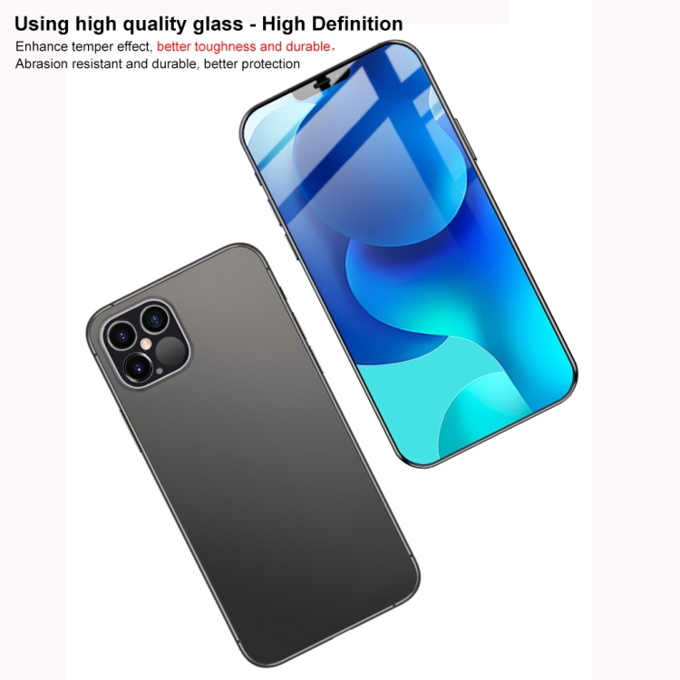 For iPhone 12 Pro Max IMAK 9H Full Screen Tempered Glass Film Pro+ Series For iPhone 12 Pro Max IMAK 9H Full Screen Tempered Glass Film Pro+ Series