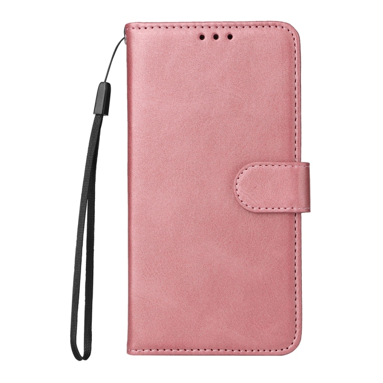 For Galaxy S25 Ultra 5G Classic Calf Texture Flip Leather Phone Case(Rose Gold) 2