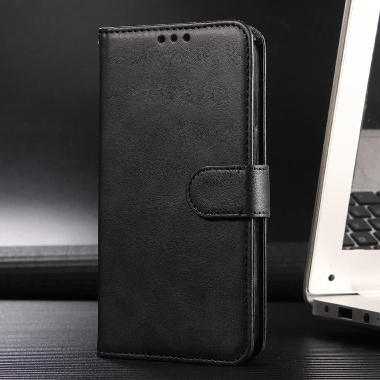 For Galaxy S26 Edge 5G Classic Calf Texture Flip Leather Phone Case(Black) 2
