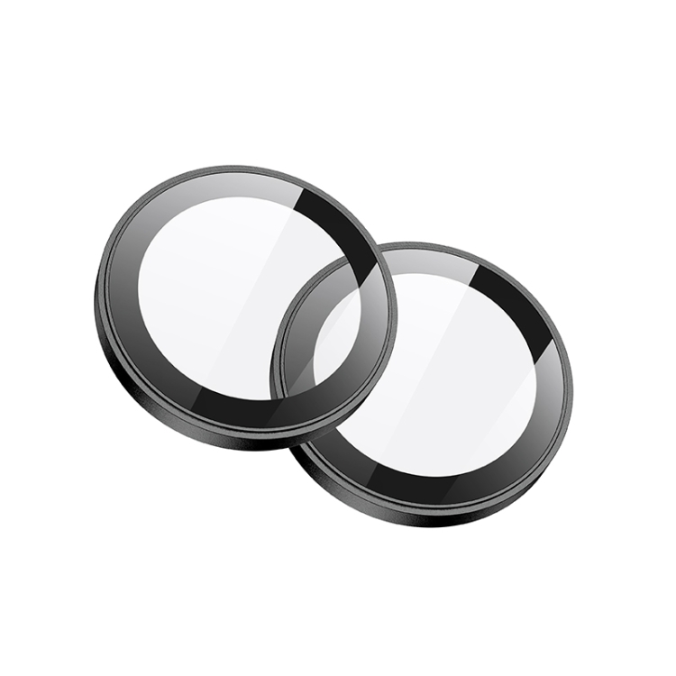 For iPhone 16 / 16 Plus hoco V13 3D Metal Lens Protective Film(Black) For iPhone 16 / 16 Plus hoco V13 3D Metal Lens Protective Film(Black)